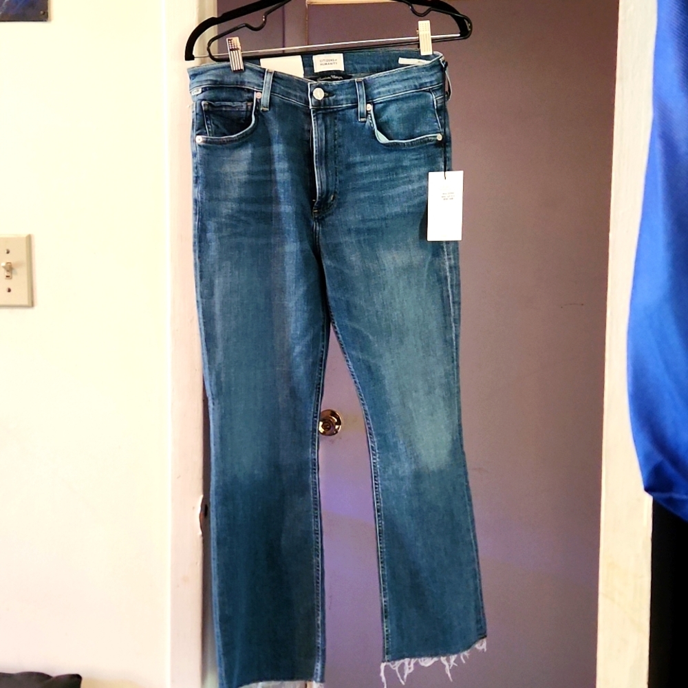 Citizens of Humanity Isola Cropped Boot Jeans
